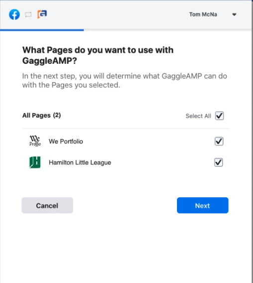 GaggleAMP_Connection_to_Facebook.png