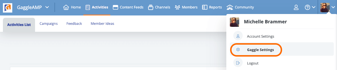 Gaggle_Settings_Drop_Down.png